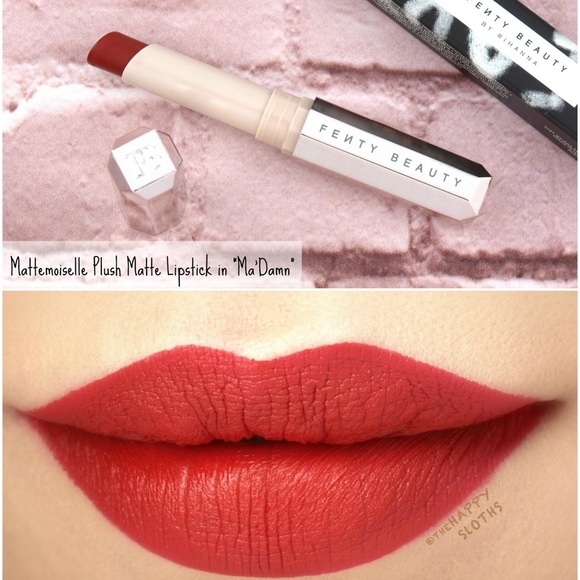 Fenty Beauty Mattemoiselle Plush Matte Lipstick MA' DAMN - Picture 3 of 5